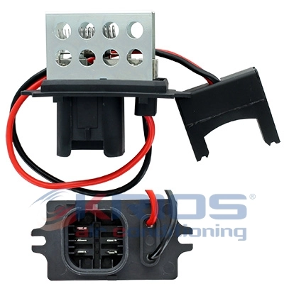 Resistor, interior blower